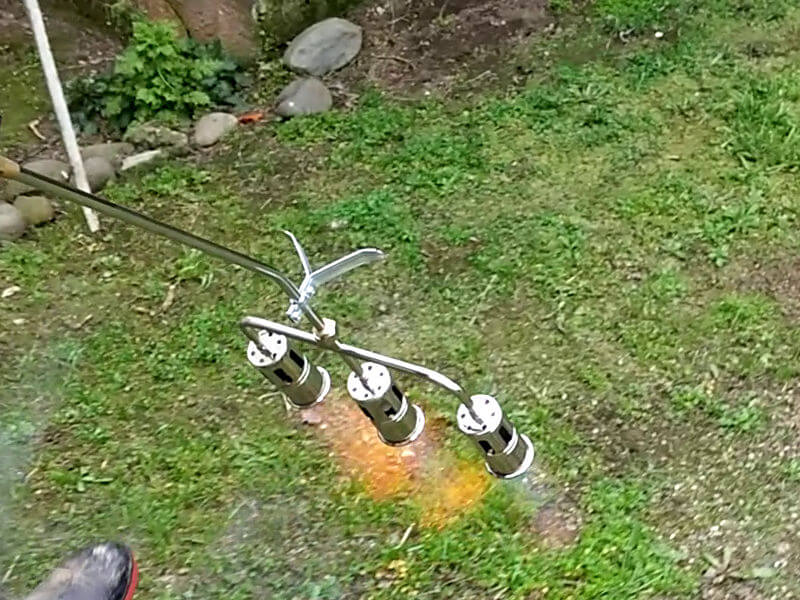 Pirodiserbo per la Preparazione del Terreno alla Posa di Prato in Zolle